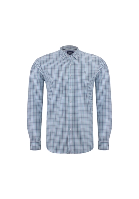 پیراهن آستین بلند یقه دار