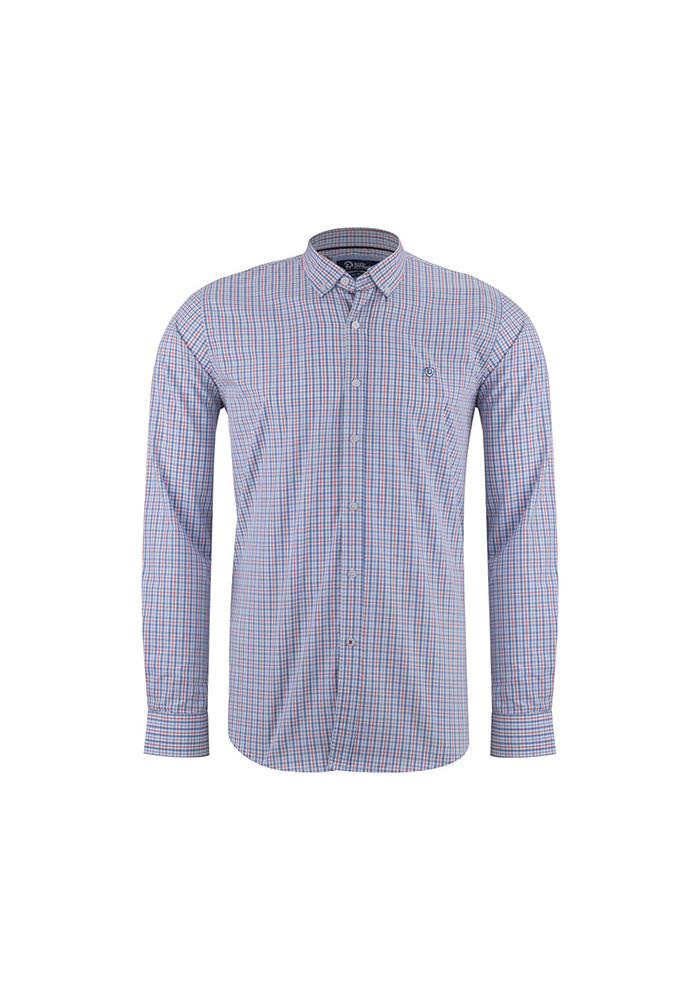 پیراهن آستین بلند یقه دار