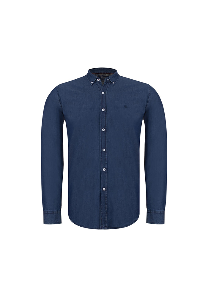 پیراهن جین ساده رگولار فیت