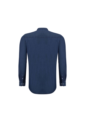 پیراهن جین ساده رگولار فیت