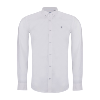 پیراهن آستین بلند یقه دار