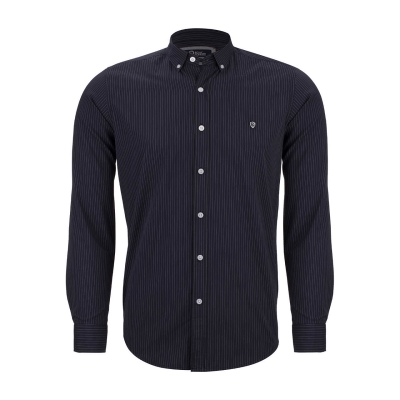 پیراهن آستین بلند یقه دار