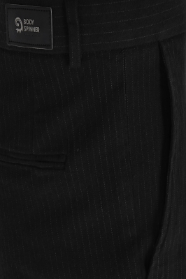 شلوار پارچه ای پشمی راه راه