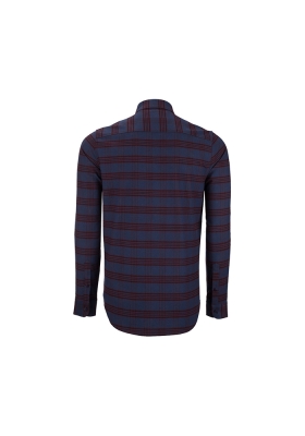 پیراهن چهارخونه درشت رگولار فیت