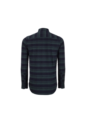 پیراهن چهارخونه درشت رگولار فیت