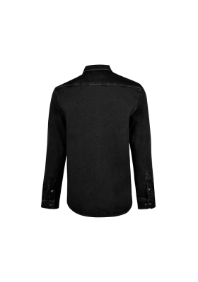 پیراهن جین دو جیب اسلیم فیت